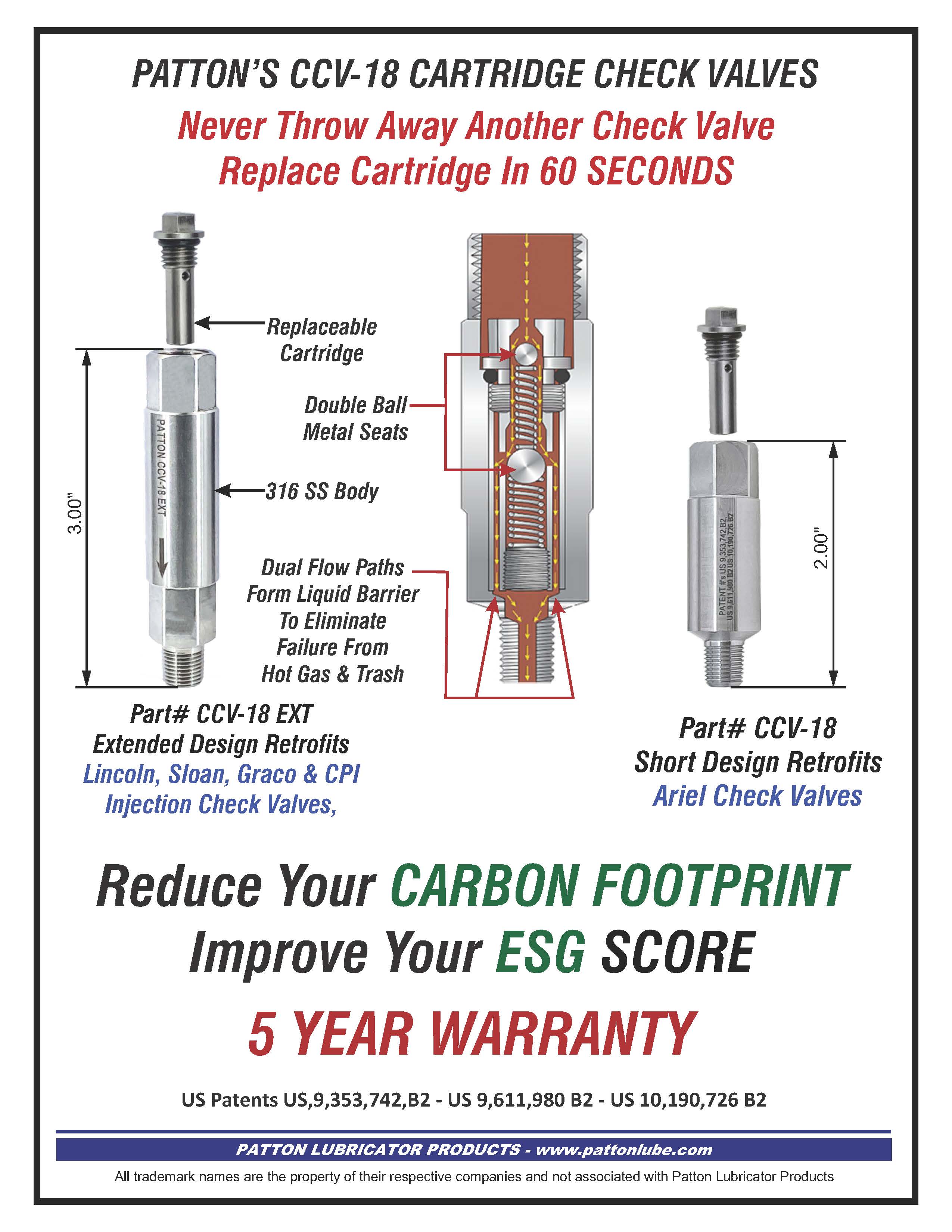 Cartridge check valve brochure page 2