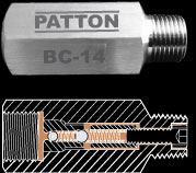 Patton Barrel Check Valve